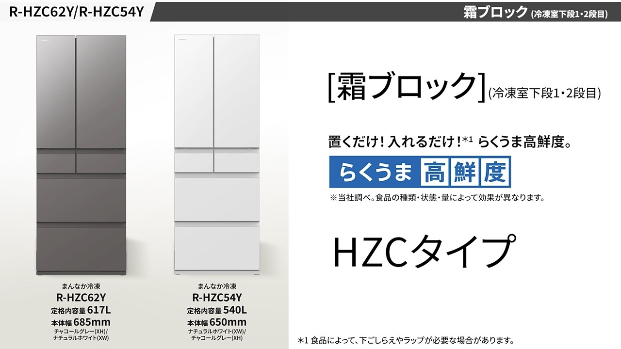 HITACHI 冷蔵庫　FROST RECYCLE HITACHI Frost Recycling Vacuum Compartment Refrigerator | Create
