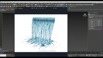 Waterfall ,Vary , 3ds Max , How You Can Make Waterfall, Phoenix FD