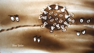 Coronavirus  Dont Worry Stay Healthy A Sand Art From Ilana Yahav