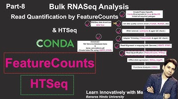 Bulk RNA Seq Analysis Demystfied:  Step by Step Tutorial  Part 8   #FeatureCounts