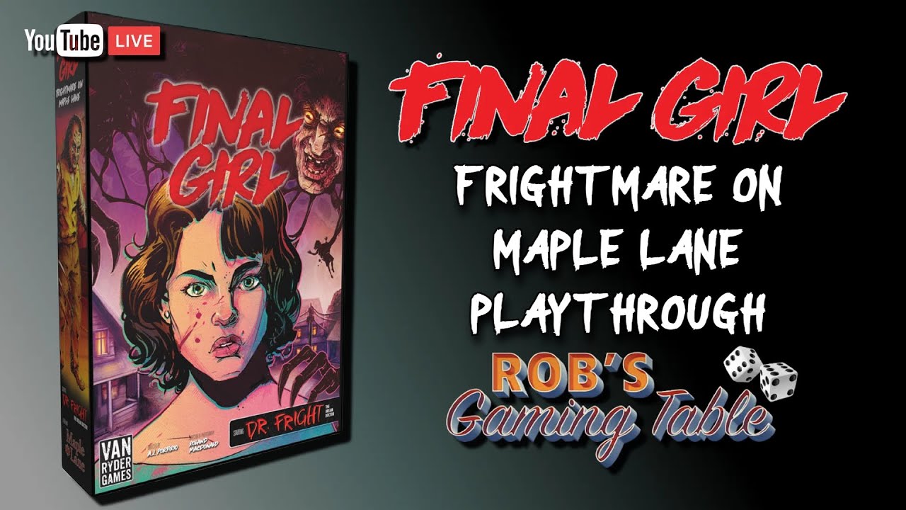Final Girl Frightmare on Maple Lane Playthrough