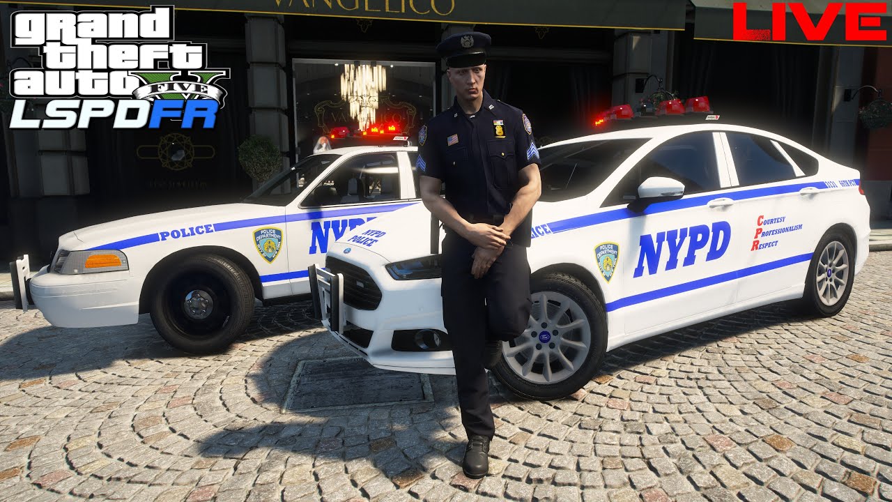 GTA 5 LSPDFR - New York Police Department - NYPD Live (NVE) - YouTube