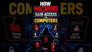 How Hackers Hack Computers #shorts