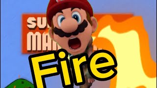 Fire Mario themed