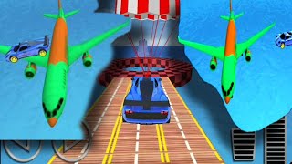 Ramp Cars Stunts | Part 1-2-3 | Best 🥶 Game mobile Channel🤯😎... 👇 screenshot 4