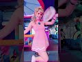 Valentine's day Princess peach cosplay transition #cosplay #princesspeach #nintendo #peach #mario