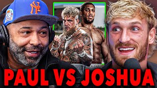 WILL JAKE PAUL BEAT ANTHONY JOSHUA? | Logan Paul & Joe Budden Debate