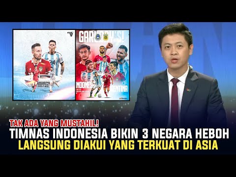 evo777 x CAIRBRAY - Disebut Terkuat Diasia! Publik Dunia Heboh Timnas Indonesia Hadapi Argentina Di FIFA Matchday 2023
