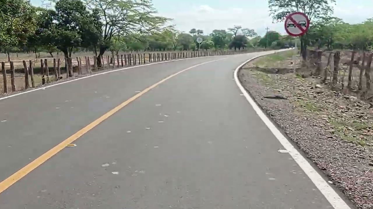 Via folclórica del municipio de Villanueva Guajira Colombia 