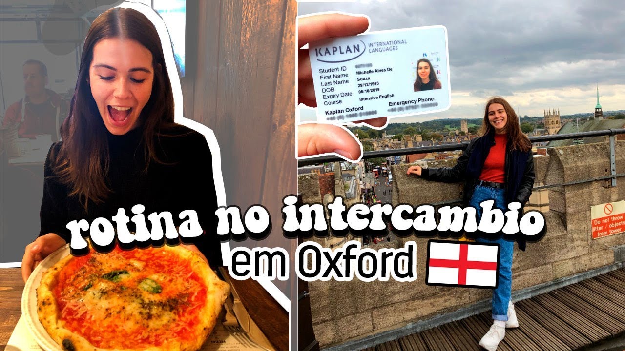 ROTINA DE INTERCÂMBIO EM OXFORD - Inglaterra | Mi Alves
