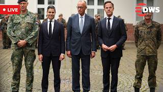 LIVE: NATO Leaders Rutte, Merz, and Jetten Hold Key Talks in Muenster | DWS News | AC14