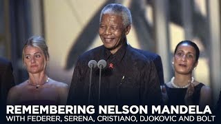 Remembering Nelson Mandela | Federer, Serena, Cristiano, Djokovic, Bolt