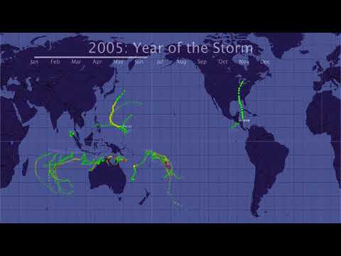 Sonification of Storms Year 2005 - Mark Ballora