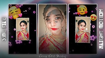 CHAND SIFARISH TREND XML VIDEO 💕📈 || NEW ROMANTIC TREND XML FILE 💗😍 || ALIGHT MOTION XML ‎⁨‪🔰#xml