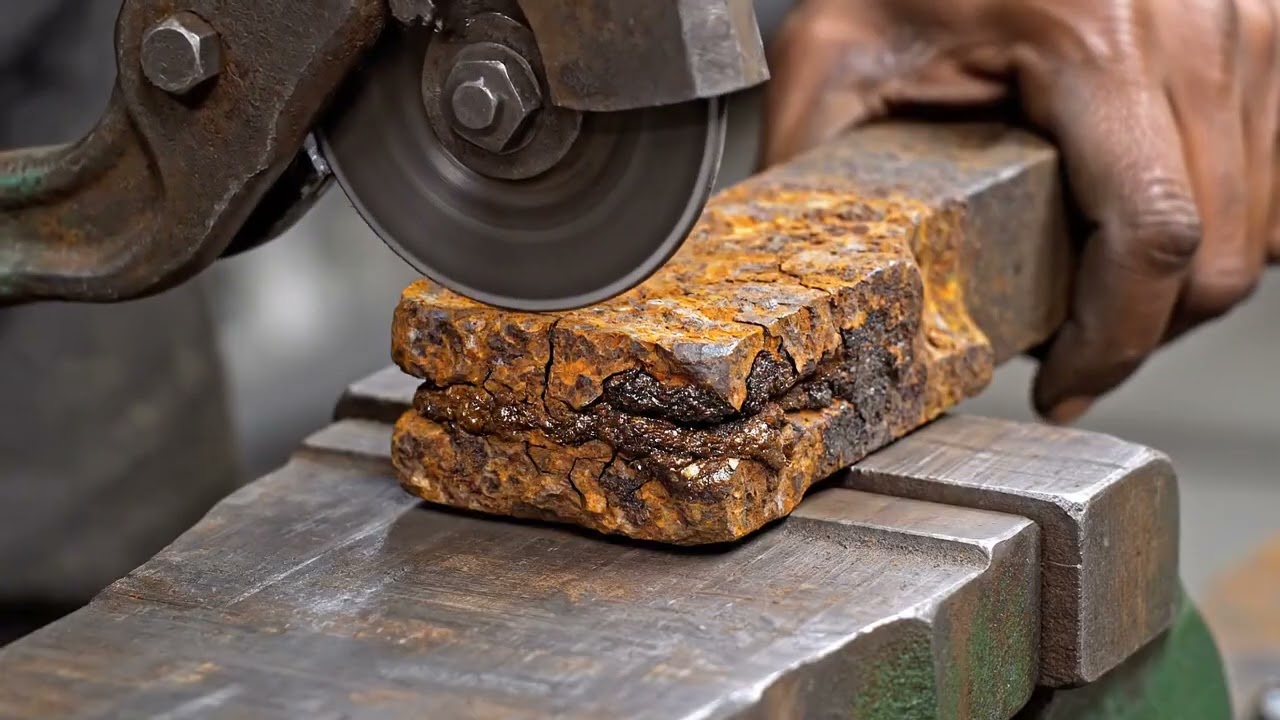 Endless Iron Pressure 😮‍🔥 8 Slow Rusted Metal Cuts With Pure Heavy ASMR 