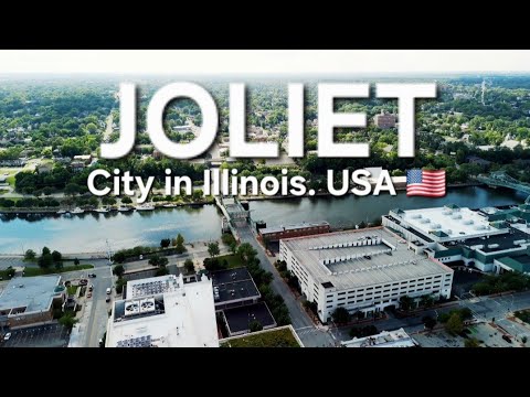 Joliet, Town in Illinois, USA 🇺🇸 | Joliet Illinois Drone Footage, Joliet Illinois Drone tour