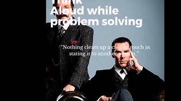 How to Think Like Sherlock, Part 1, Section 2