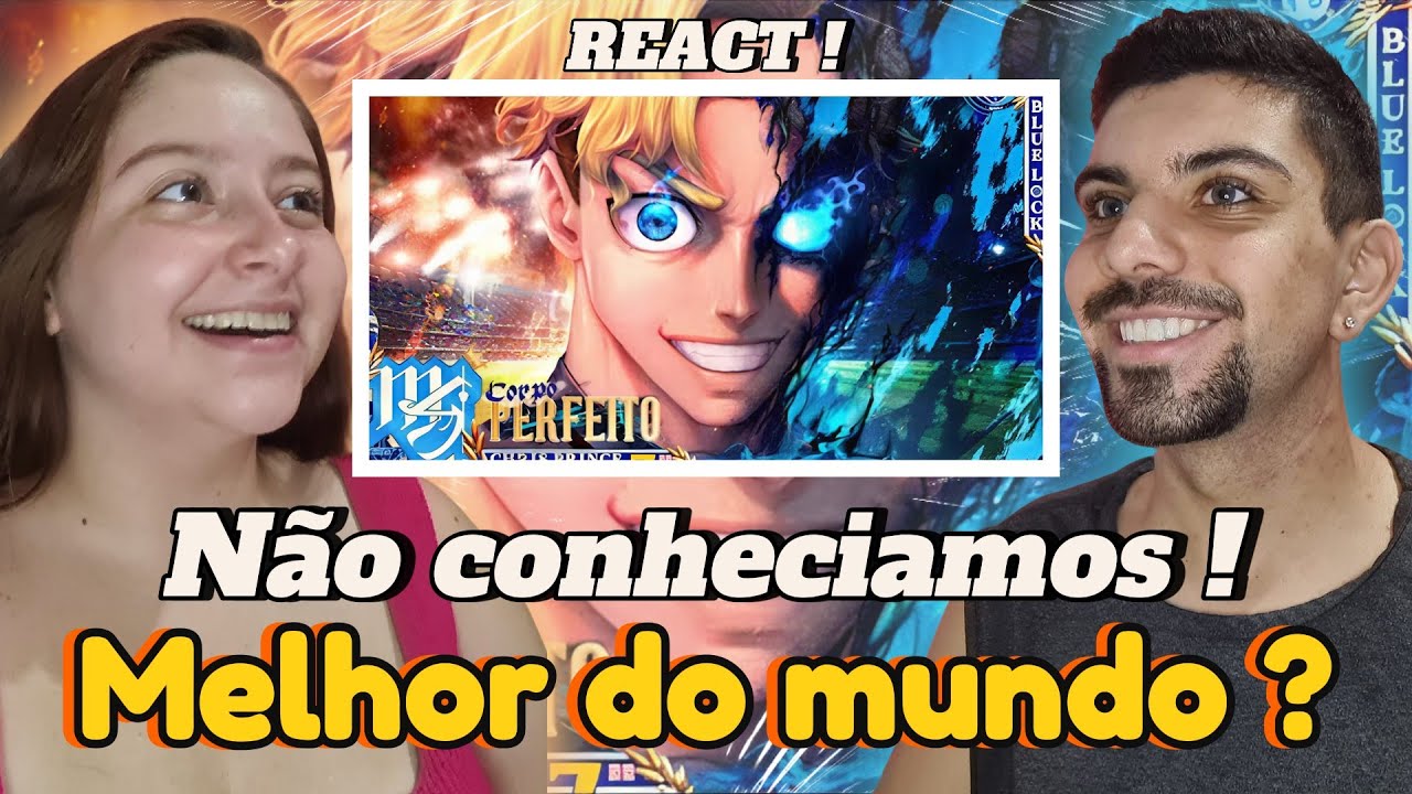Chris Prince (Blue Lock) - Corpo Perfeito | M4rkim | 🔥REACT CASAL NERD