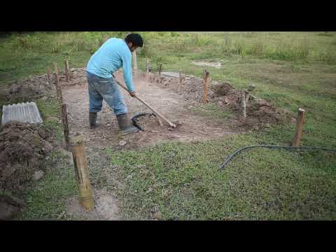 บ้านสวนฟาร์มรัก(ตาจร)เกษตรอินทรีEP3 : การทำบ่อลอยรดน้ำผัก
