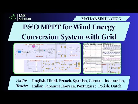 MATLAB Simulation Of P O MPPT For Wind Energy Conversion System With Grid P O MPPT For Wind Energy