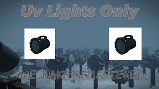 Killing The Rake with UV lights only. |Roblox:The Rake Remastered