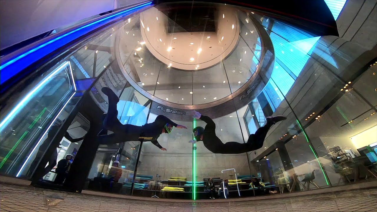 Bodyflying Indoor Skydiving Training - first time @ FlyStation Munich | Bodyflying ...