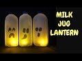 Homemade Halloween Decorations Milk Jugs