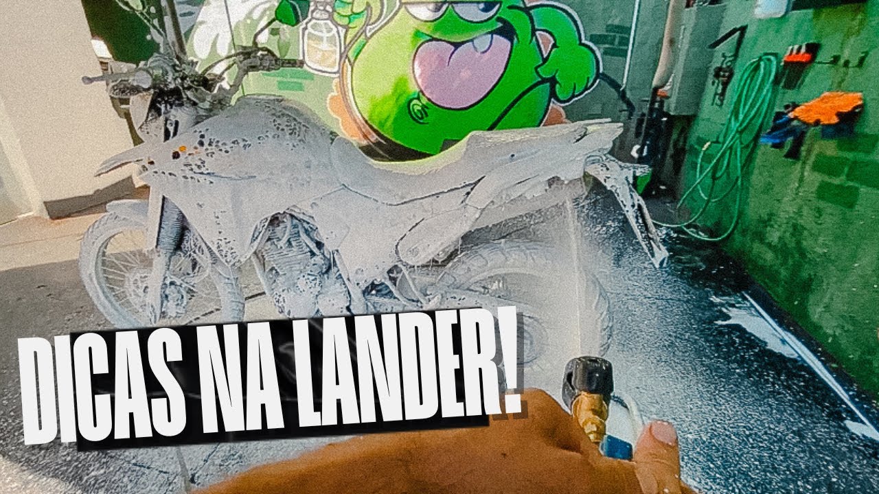 APRENDA A LAVAR SUA LANDER E CUIDAR DOS PLÁSTICOS INJETADOS!😉 - FAB ESTÉTICA DE MOTOS