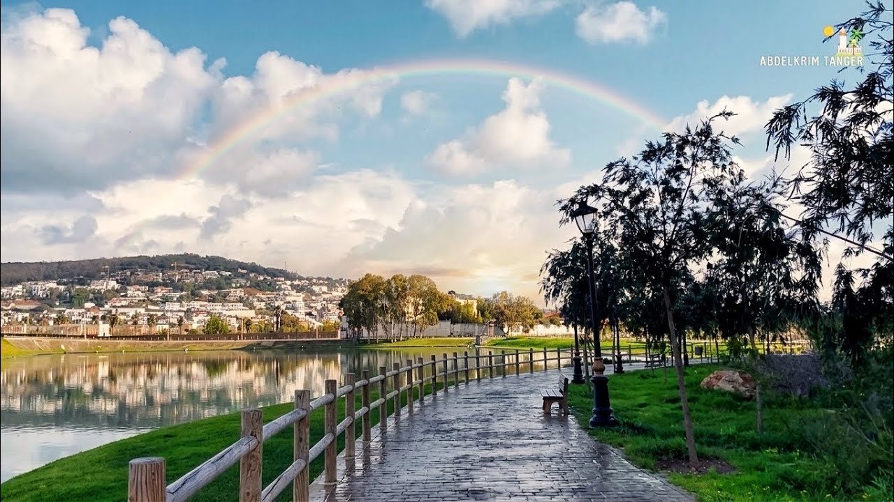جولة في مدينة طنجة من أهلا الى غابة الرهراه في جو ممطر 🌧️ TANGIER CITY TOUR
