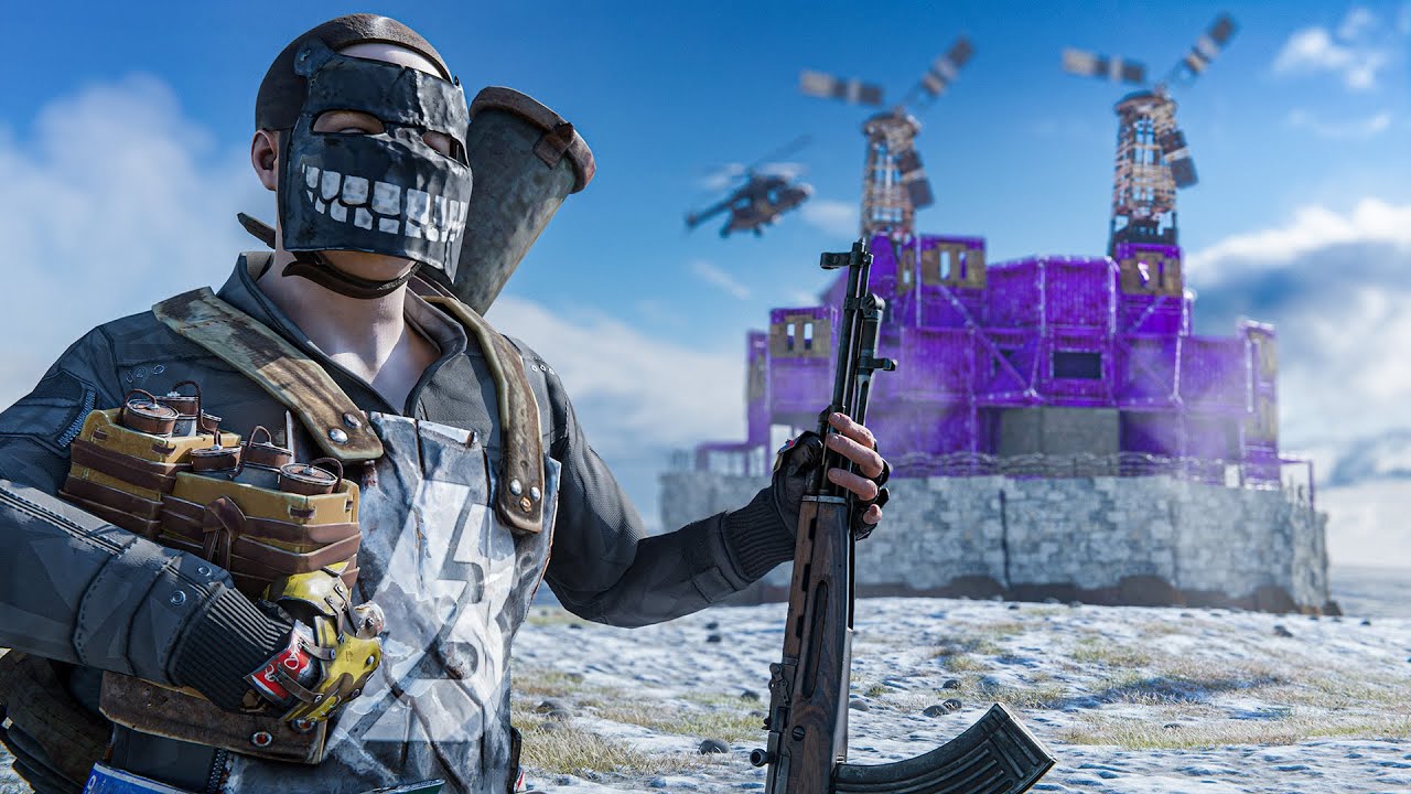 Solo Surviving In The Deep Snow - Rust Movie