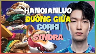 Thách Đấu Corki : HanQianLuo ONE COMBO Xóa Sổ Syndra Ở Đường Giữa - Vietsub