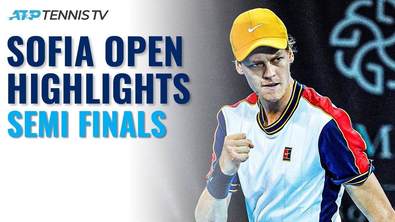 Sinner vs Krajinovic and Giron vs Monfils Sofia Open 2021 Semi Final Highlights