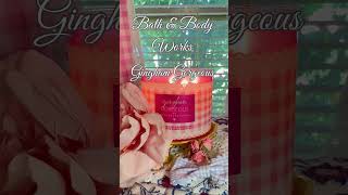 Quick Review-Gingham Gorgeous from Bath &amp; Body Works #bathandbodyworks #candles #gingham