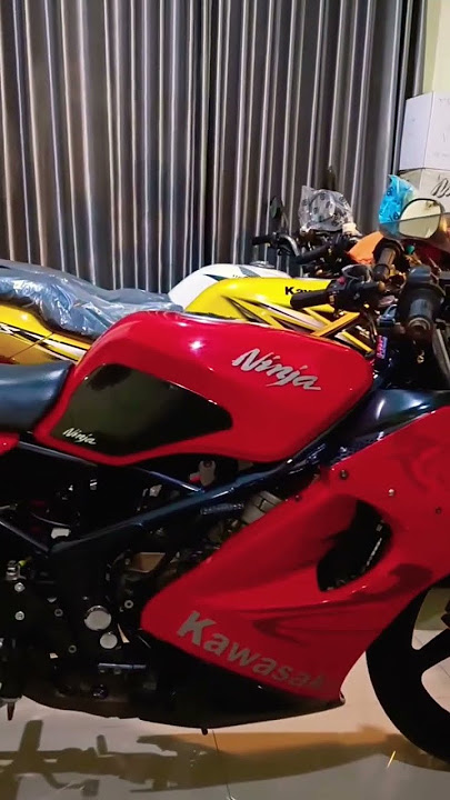 Kawasaki ninja 150 RR 2011 merah ferrary #ninjarr #ninjarrold #habibi #shortvideo