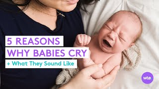 5 Basic Reasons Why Babies Cry, What They Sound Like and What They Mean - What to Expect