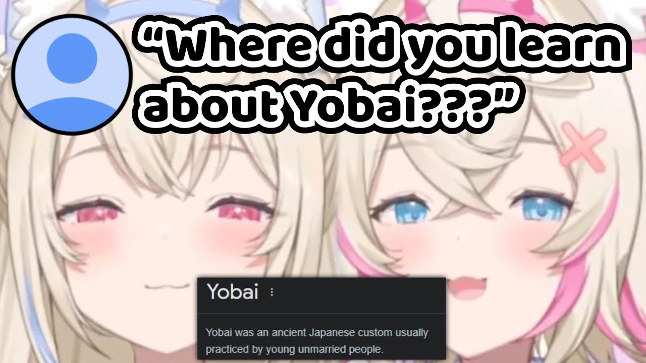 Someone Asked Fuwamoco Where They Learned About "Yobai"