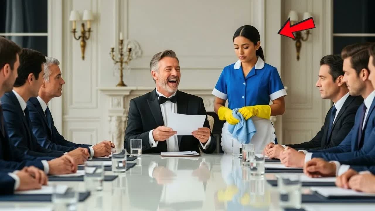 ＂¡TE HAGO CEO SI TRADUCES ESTO ANTE TODOS!＂ EL MILLONARIO SE RÍE PERO LA EMPLEADA LO CALLÓ