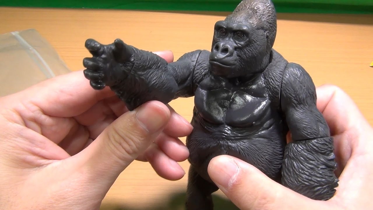 ウホッ！これは良いゴリラ 海洋堂のソフビフィギュア - YouTube