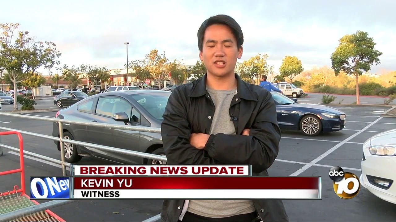 Woman stabbed outside Carlsbad Costco, man arrested - YouTube