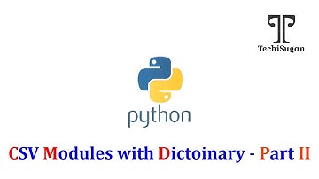 34 | Python Tutorial for Beginners | CSV Module - How to Read,Write CSV Files -Part2