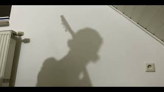 My shadow plays guitar as good as i do