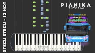 Telolet Basuri Nada Stecu-Stecu 12 not Versi Pianika