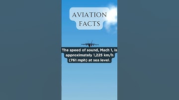 Breaking the Sound Barrier: Mach 1 Explained #shorts