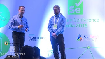 Testing desktop apps with Selenium by Michal Vanek & Filip Brau at SeConf16 India Trailer
