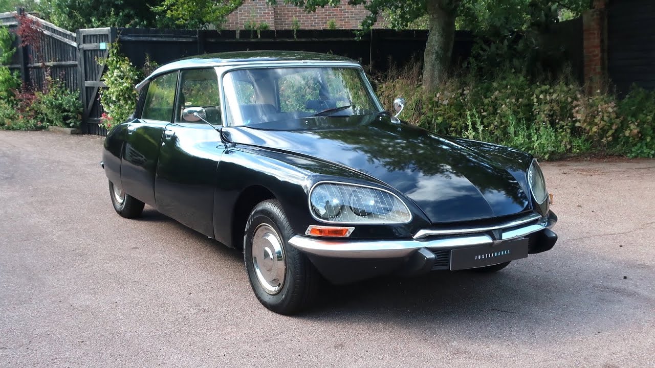 1972 Citroen DS20 Saloon LHD - YouTube