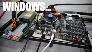 Never again... 20 GPU Mining Rig Part 2