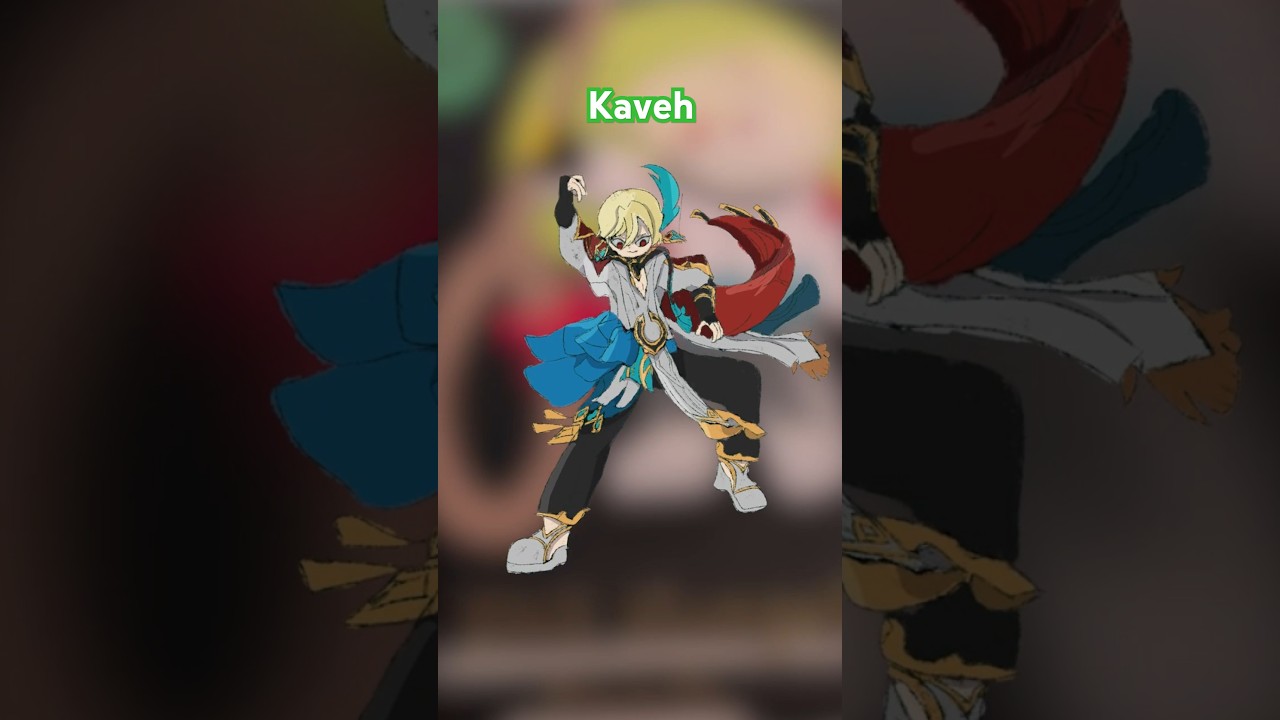 Day 10 Genshin Tarot - Kaveh