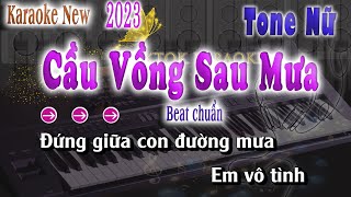 Cầu Vồng Sau Mưa Karaoke Tone Nữ Tiktok karaoke