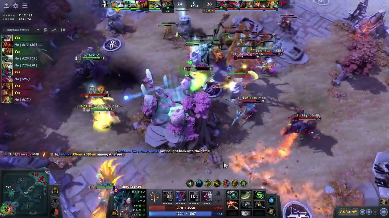 Talon Esports vS Lilgun The International 2022: Southeast Asia Qualifier Dota2 Highlight