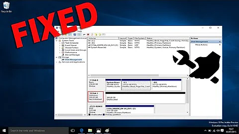 [FIXED] Disk Unknown Not Initialized No Size